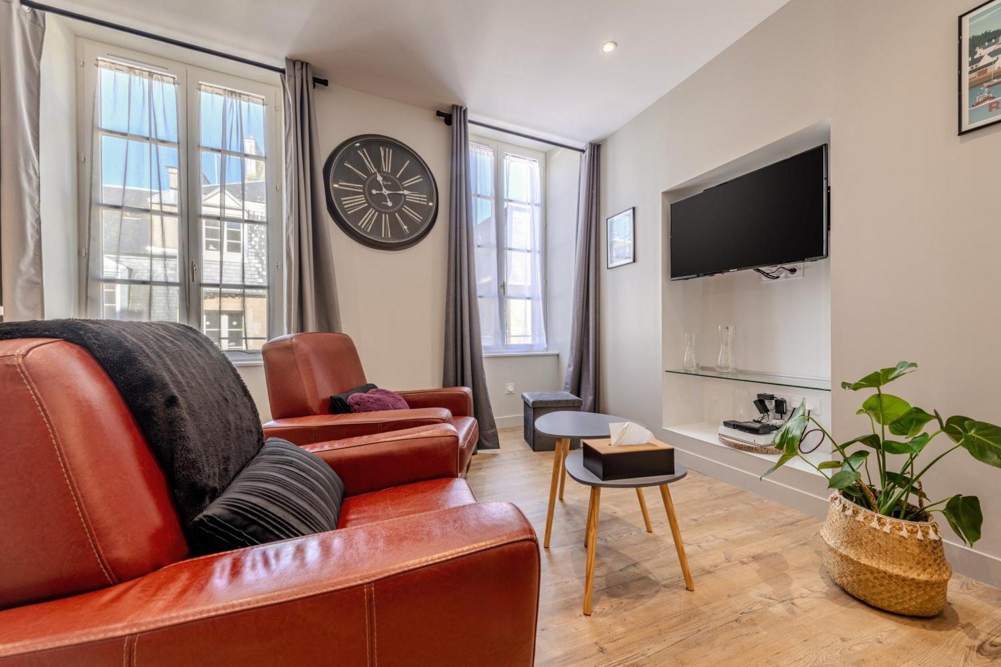 Appartement Du Theatre Morlaix Esterno foto