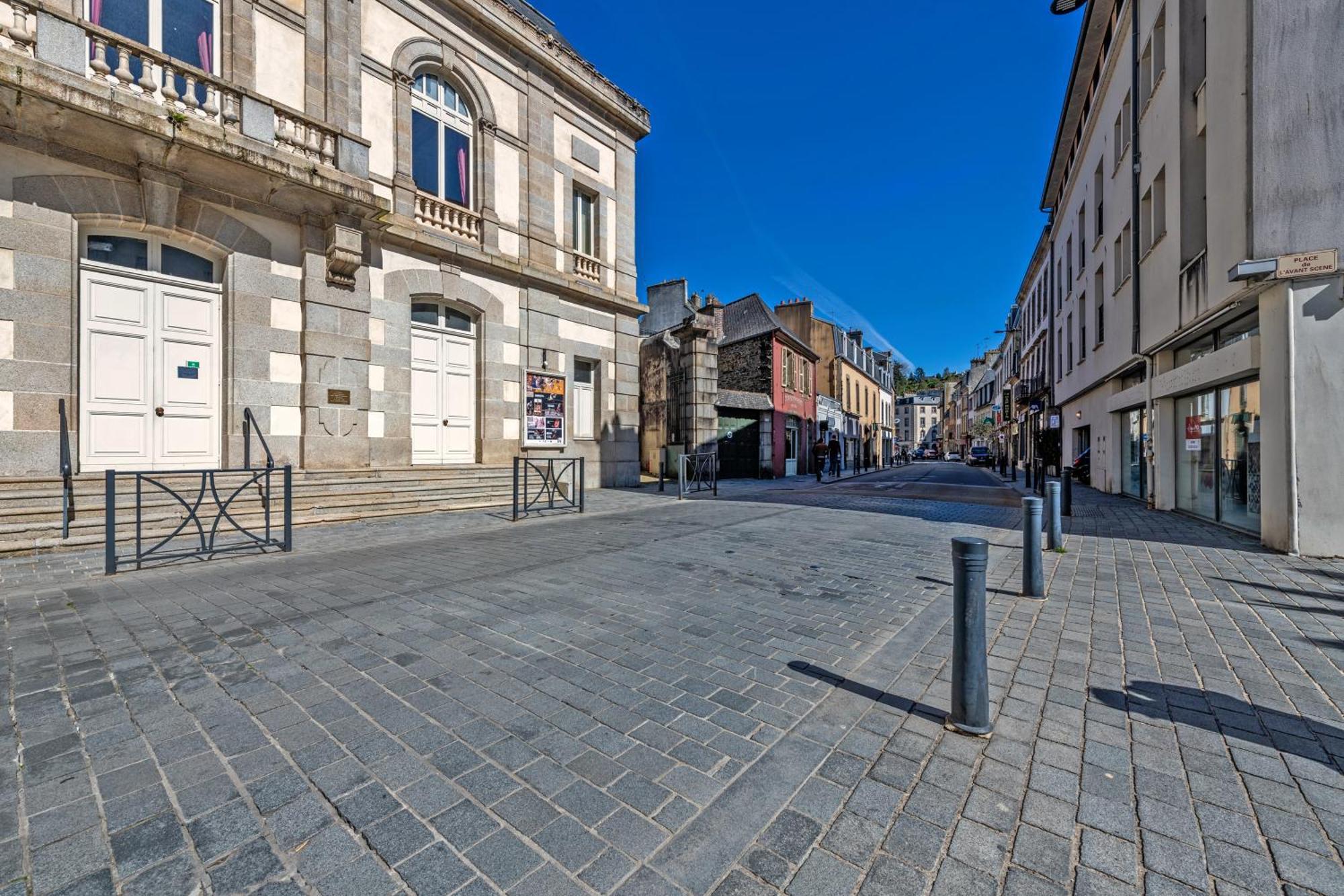 Appartement Du Theatre Morlaix Esterno foto